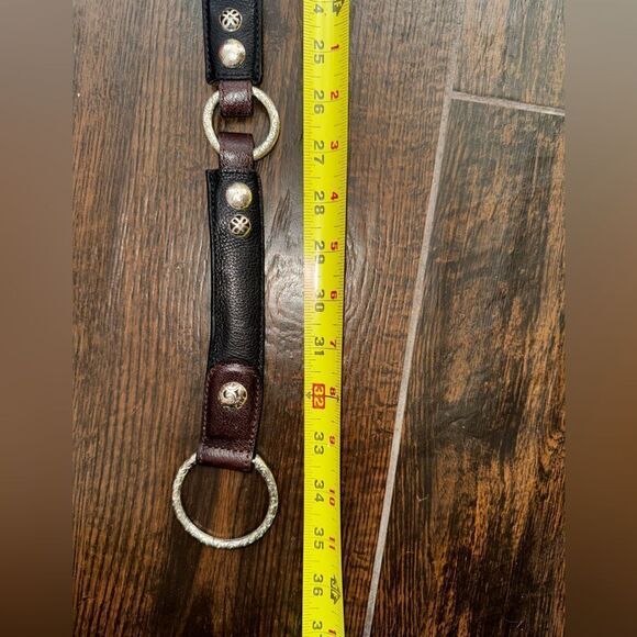 Brighton Black & Brown Leather Concho Circle Belt – B60209 main image 14